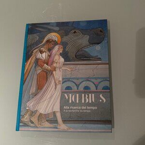 Moebius Rare Collector Art Book La Ricerca del Tempo Recherche du Temps HC New
